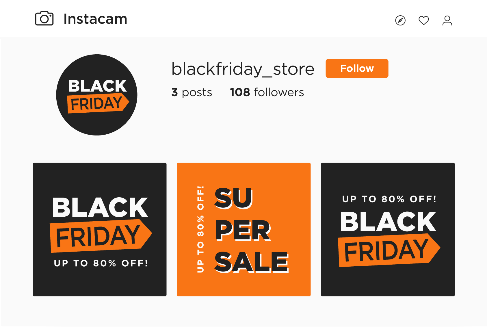 blackfriday-fake-account